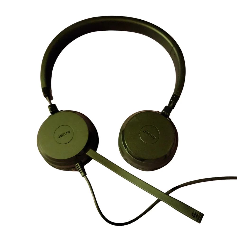 JABRA Evolve HSC016 Stereo USB Headset With Passive Noise Cancellation